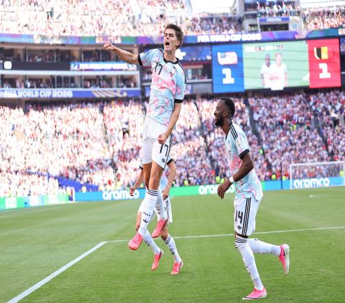 复仇失败，12年前美国也是在世界杯16强战负于比利时
